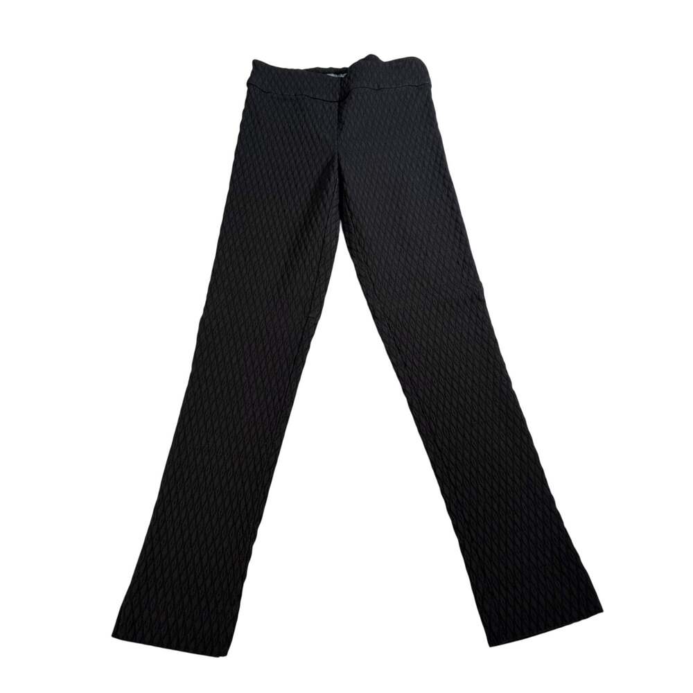 Erica Taylor womens stretch diamond texture skinny trousers.  Size XS. workwear